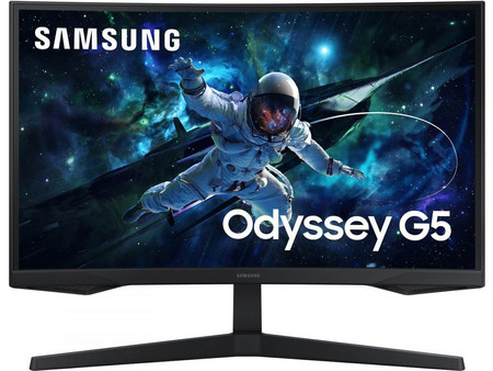 Samsung Odyssey G5 LS27CG554EU VA HDR Curved Gaming Monitor 27" 2560x1440 QHD 165Hz 1ms