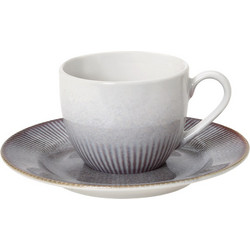 Cryspo Trio Aloha Σετ Φλιτζάνια Καφέ Stoneware Mauve 110ml 6τμχ 25.099.17