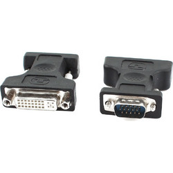 POWERTECH αντάπτορας VGA σε DVI 24+5 CAB-G016, συμβατό με 24+1, μαύρος