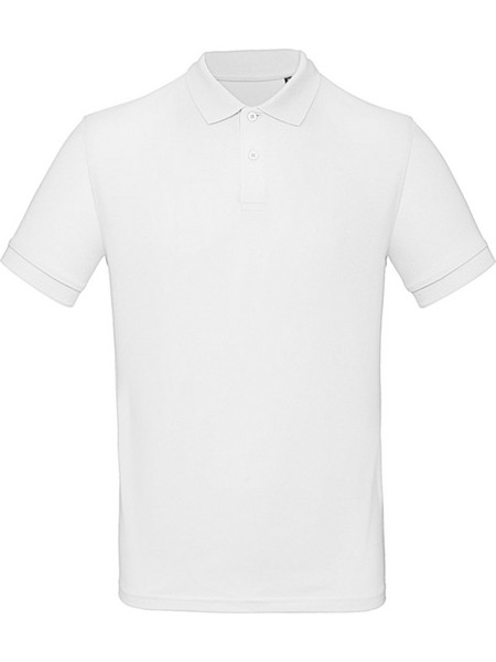 Ανδρικο Μπλουζακι Polο Inspire Organic B & C PM430 White