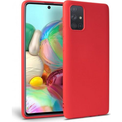 My Colors Liquid Silicon For Samsung A41 Red
