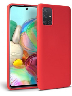 My Colors Liquid Silicon For Samsung A41 Red