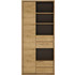 PoliHome Stockholm Plus Βιβλιοθήκη 86x40x197cm 161278099