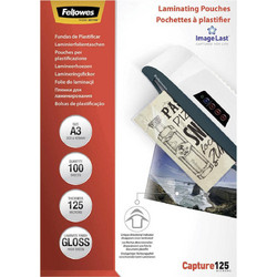 Fellowes Imagelast A3 125 Micron Ζελατίνες Πλαστικοποίησης A3 125 microns 100τμχ