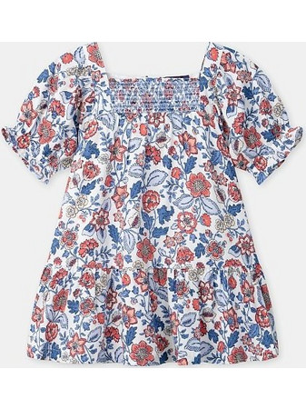 Βρεφικό Φόρεμα για Κορίτσια Blue Floral ΠΟΛΥΧΡΩΜΟ