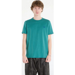 FRED PERRY RINGER - ΑΝΔΡΙΚΟ T-SHIRT PETROL