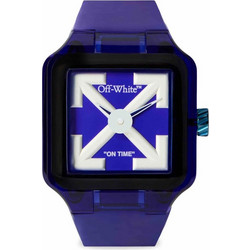 Off White Proto 01 Ανδρικό Ρολόι με Μπλε Πλαστικό Λουράκι OW1G001P0025