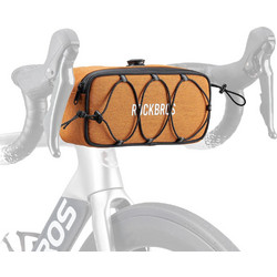 Rockbros TL001 ROAD TO SKY 1.9L Handlebar Bike Bag Waterproof - Orange