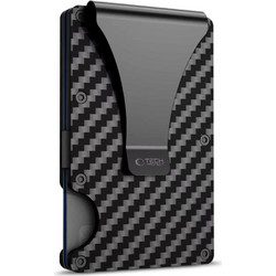 Tech-Protect Thorn RFID Carbon Wallet - Black