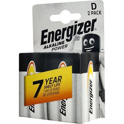 ENERGIZER αλκαλικές μπαταρίες Alkaline Power, D/LR20, 1.5V, 2τμχ