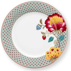 Σετ Πιάτα Δείπνου Δ26.5cm 6 Τέμ Pip Studio - Blooming Tales Blue