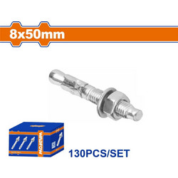 Wadfow WDQ2521 Βισματα Ούπα Μεταλλικό 8x50mm 130τμχ