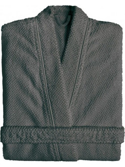 Μπουρνούζι Unisex Graccioza Bee Waffle Kimono Storm