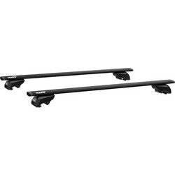 Μπάρες οροφής HAKR Wing Profile μαύρες συμβατές με Dacia Duster III (P1310) (Flush Rails)
