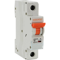 ΑΣΦΑΛΕΙΑ ΡΑΓΑΣ 1P B 1A 6kA 230/400VAC EPB-63M MAXGE