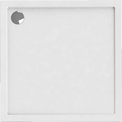 Ντουζιέρα τετράγωνη ακρυλική NEW FLAT KARAG 80x80x5,5cm