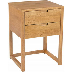 Κομοδίνο AH-MU73120 45x40x60cm Oak