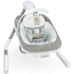 Ingenuity Anyway Sway Dual Direction Swing Spruce Ηλεκτρικό Relax Μωρού Κούνια με Μουσική & Δόνηση έως 9kg Γκρι