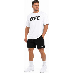 T-SHIRT OVERSIZED UFC Λευκό 21133 (H&S)