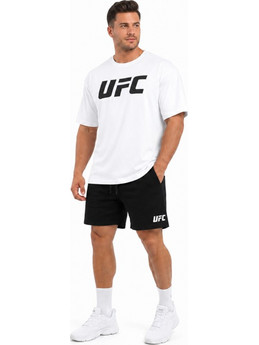T-SHIRT OVERSIZED UFC Λευκό 21133 (H&S)