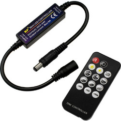 GloboStar 73322 Ασύρματο LED Dimmer με Χειριστήριο RF 2.4Ghz DC 12-24V Max 144W