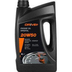 Drive+ Essential Λάδι Αυτοκινήτου 20W-50 4lt