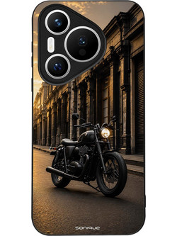 Sonique Men's Edition Back Cover με Σχέδιο «Dusk Rider» (Huawei Pura 70)