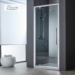 PIVOT 70 (67-71εκ) DEVON FLOW CLEAN-GLASS CHROME PF70C-100