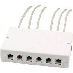 Αξεσουάρ Δικτύου Efb Keystone Distribution Box Surface Mounted 6/12 Port