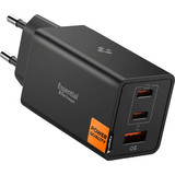 Spigen EE673EU Ασύρματος Φορτιστής Qi Pad με Θύρα USB-A & 2 Θύρες USB-C 67W Quick Charge 3.0 & Power Delivery Black