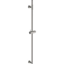 Βέργα ντουζιέρας με βάση τηλεφώνου Lab Teorema Brushed Nickel