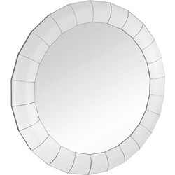 Καθρέπτης Τοίχου Penelope 2960200 Φ100cm Clear Mirrors & More Mdf