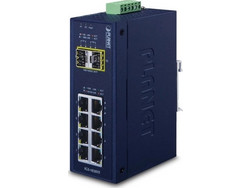 Planet IGS-1020TF Unmanaged L2 Switch με 8 Θύρες Ethernet 1000Mbps και 2 SFP θύρες