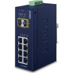 Planet IGS-1020TF Unmanaged L2 Switch με 8 Θύρες Ethernet 1000Mbps και 2 SFP θύρες