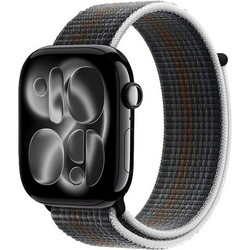 Crong Nylon Λουράκι Υφασμάτινο Midnight Run (Apple Watch 44 / 45 / 46 / 49mm)