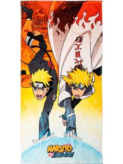 Naruto Shippuden Παιδική Πετσέτα Θαλάσσης Μαύρη 70x140cm 8436580115957