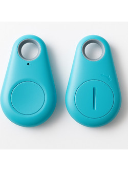 Mini Smart Bluetooth GPS Tracker Για κατοικίδια, παιδιά, ηλικιωμένους, αποσκευές & πολύτιμα αντικείμενα Blue