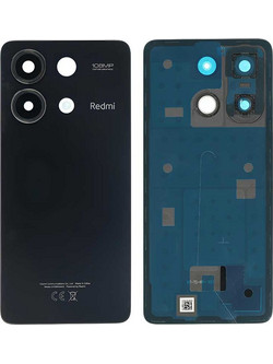 Γνήσιο Καπάκι Μπαταρίας Xiaomi Redmi Note 13 (NFC) Tarnish Black Original 5600040N7N00 Battery Cover Service Pack