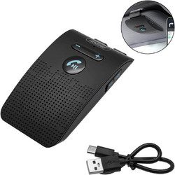 Μεγάφωνο Bluetooth Αυτοκινήτου Δόνηση Αναγνώριση Κλήσης Dsp & Σύνδεση 2 Συσκευών Q-dh03 Andowl