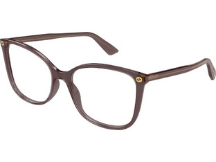 Gucci GG0026O 012 Γυναικείος Σκελετός Γυαλιών Οράσεως Κοκάλινος Μαύρος