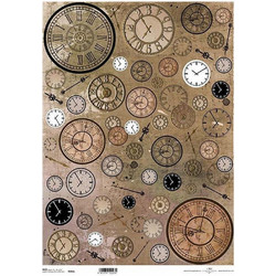 Ριζόχαρτο clocks 42x29.7εκ. (ITD-R006L)