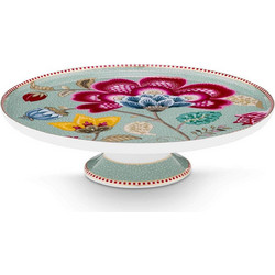 PIP STUDIO - ΠΟΡΣΕΛΑΝΙΝΗ ΤΟΥΡΤΙΕΡΑ BLOOMING TALES BLUE 21cm