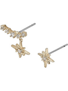 Verame Elsa Gold Σκουλαρίκια Χρυσά