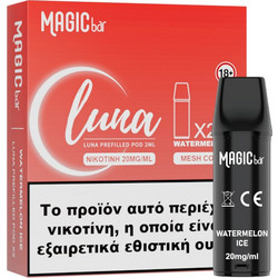 Magic Bar Luna Watermelon Ice Prefilled Pod 2x2ml 20mg 1200puffs