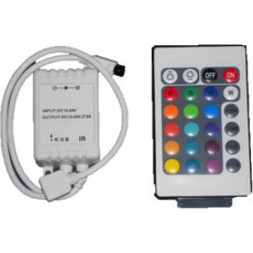 IR RGB CONTROLLER 24 KEYS | ΑΤΜΑΝ | CON-00120