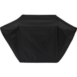 Naumann Κάλυμμα Ψησταριάς Μαύρο με Προστασία UV Universal XL 136x62x105εκ