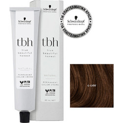 Schwarzkopf True Beautiful Honest Ξανθό Σκούρο Σοκολατί 6-64W Μόνιμη Βαφή Μαλλιών 60ml
