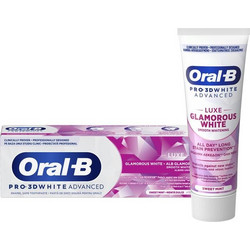 Oral-B 3D White Luxe Glamorous White Οδοντόκρεμα για Λεύκανση 75ml