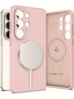 Tech-Protect Silicone Magsafe Back Cover Pink Pearl (Samsung Galaxy S26 Ultra)