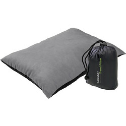 Μαξιλάρι Synthetic Travel Pillow Large (43x33) Cocoon Μαύρο-Γκρι
